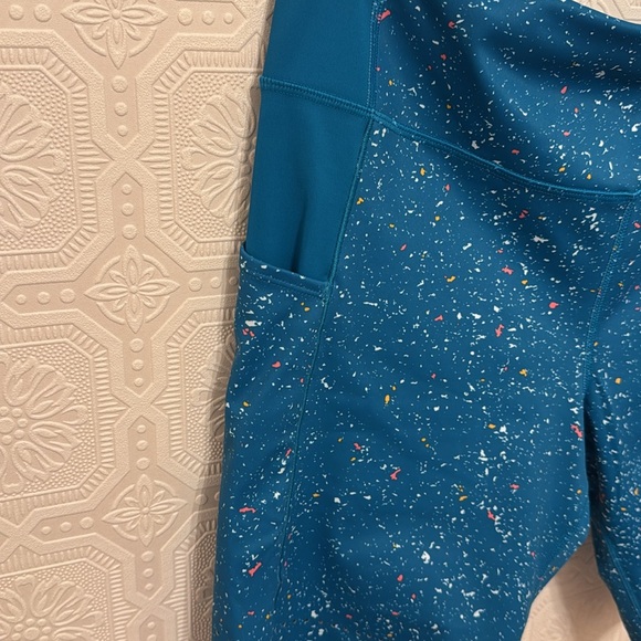 Brooks Method 8" Short Tights - Women's Blue Athletic Shorts Size XL - Picture 7 of 9